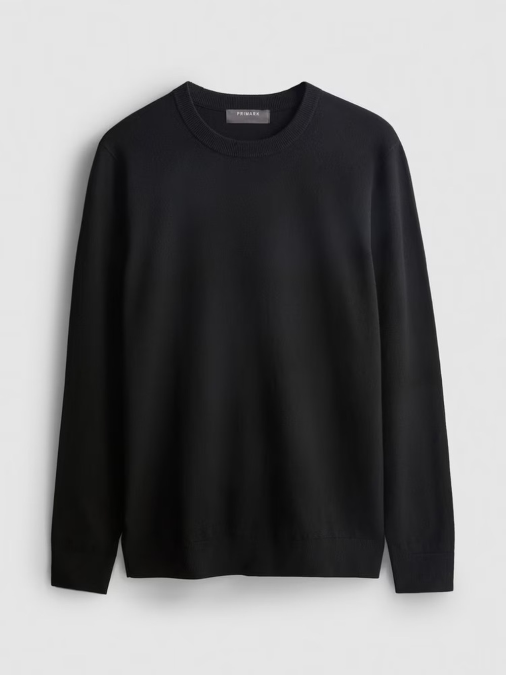 Primark Men's Black Crew Neck Sweater
